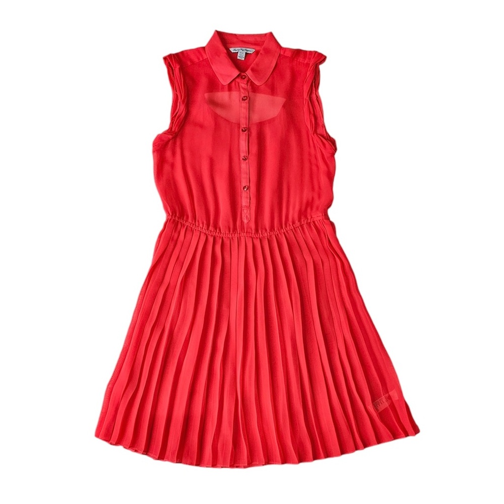 American Eagle Outfitters Sleeveless Women’s Juniors Dress Pleated Skirt